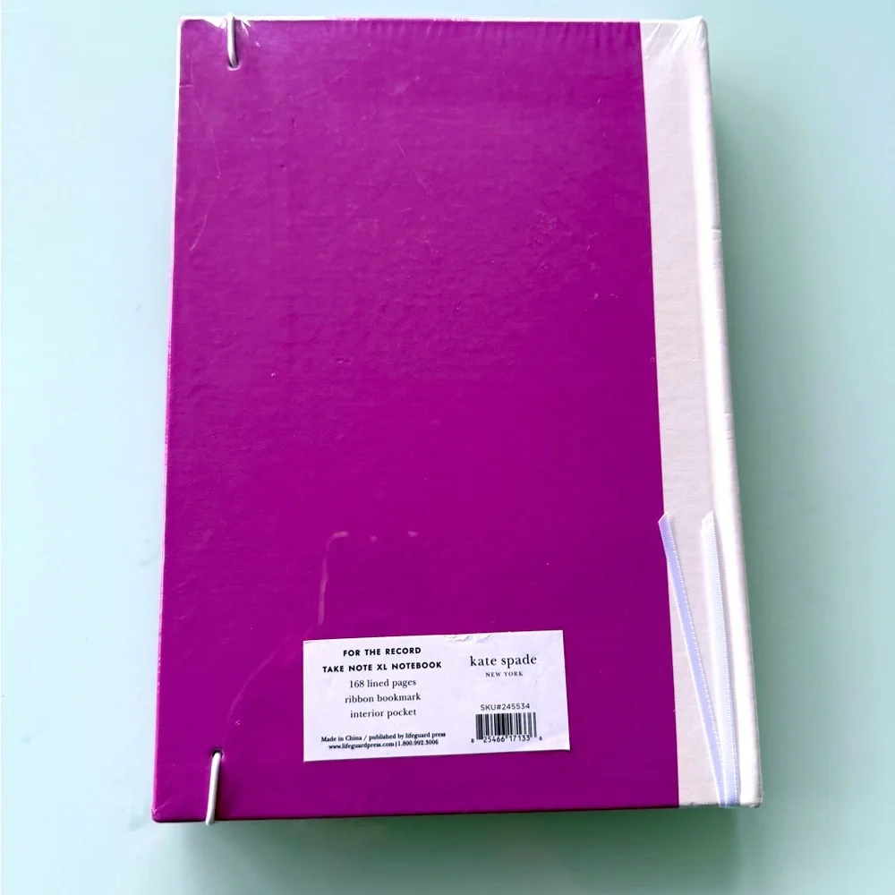 Kate Spade 'For the‎ Record' Notebook | NWT